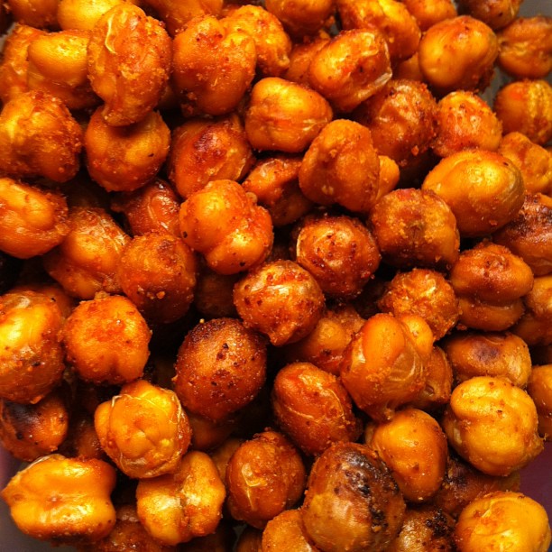 Super Snack! Spicy Chickpeas