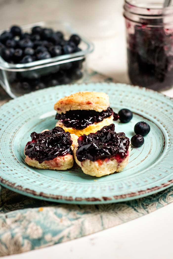 Low Sugar Blueberry Jam for Canning Recipe Homesteading in Ohio