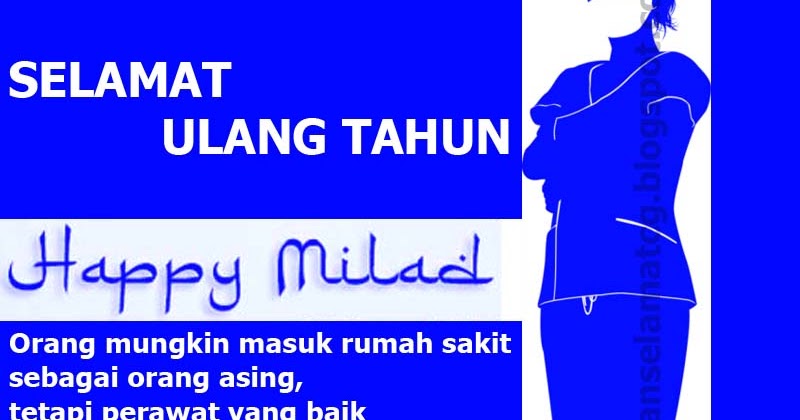 KATA-KATA SELAMAT ULANG TAHUN UNTUK PERAWAT TERBARU | Kata Ucapan