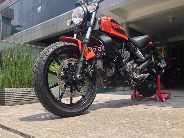 Ducati Scrambler Orange ..Siapa Yang Mau ? LAPAK MOTOR