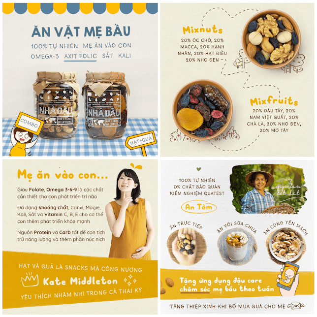 [A36] Mixfruits dinh dưỡng bổ sung dinh dưỡng cho Mẹ Bầu và thai nhi