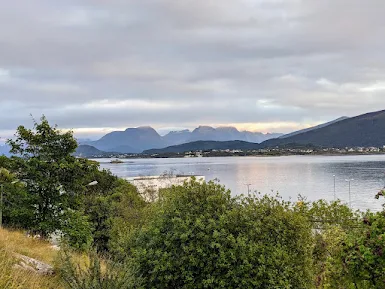 Fjord views from Alesund Norway