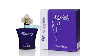 5. Rasasi Blue Lady Perfume EDP With Free Deo Spray