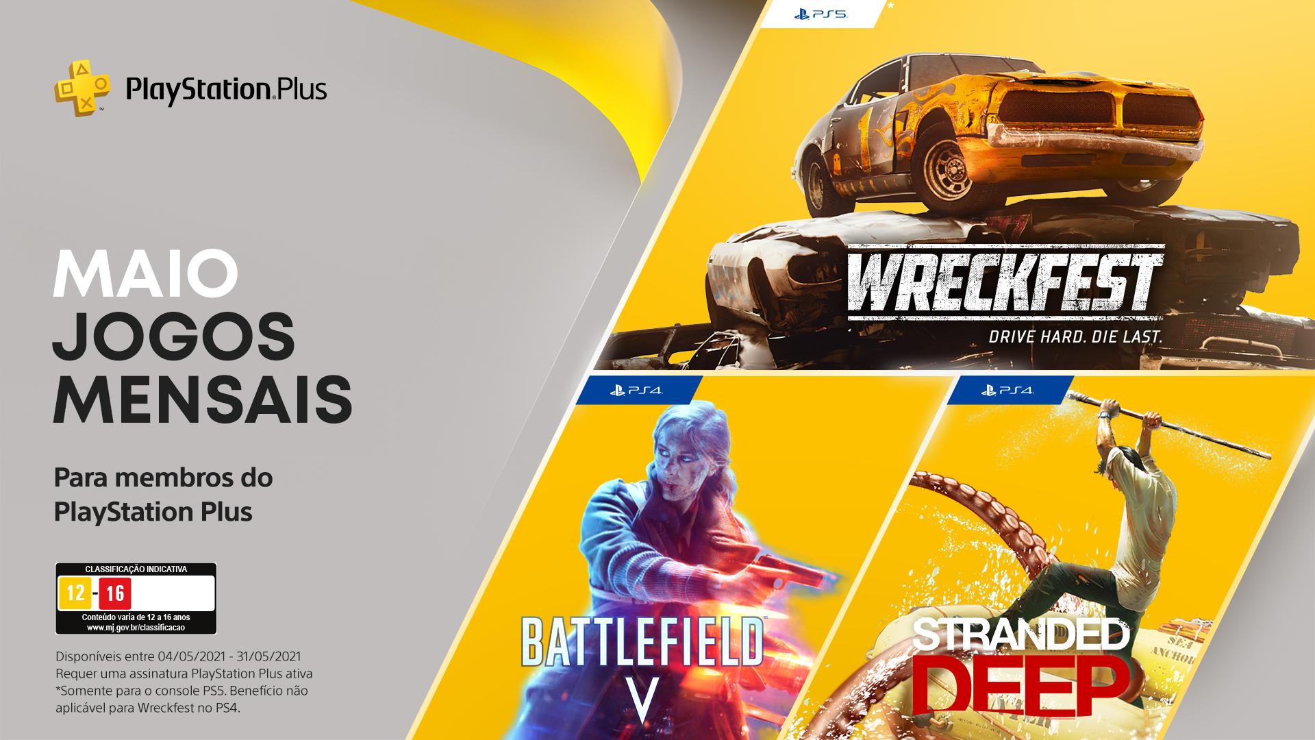PlayStation Plus: confira os jogos de maio para PS4 e PS5 - GameBlast