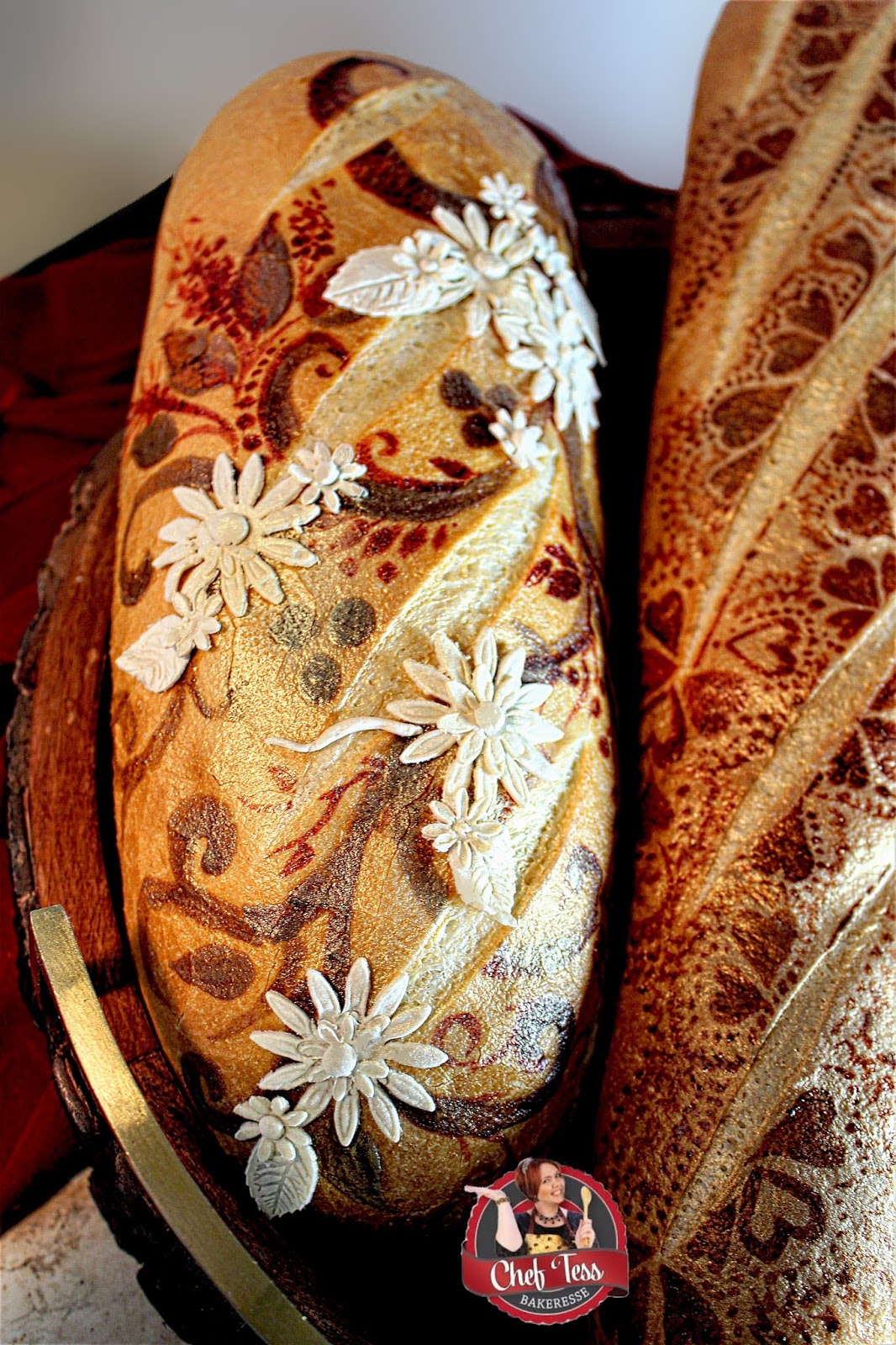 Chef Tess Bakeresse My Decorative Bread from the International Artisan