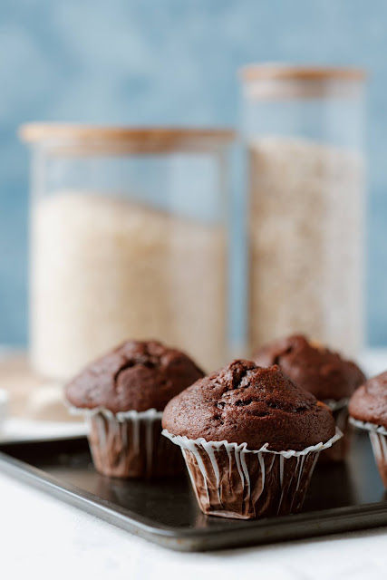 i muffin veloci al cacao