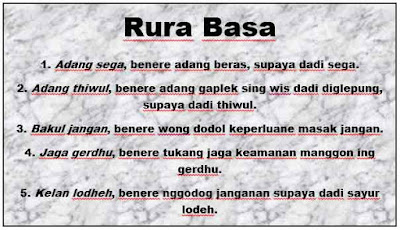 Rura Basa Bahasa Jawa Beserta Contohnya Mbak Tekno Rura Basa Bahasa Jawa Beserta Contohnya Mbak Tekno