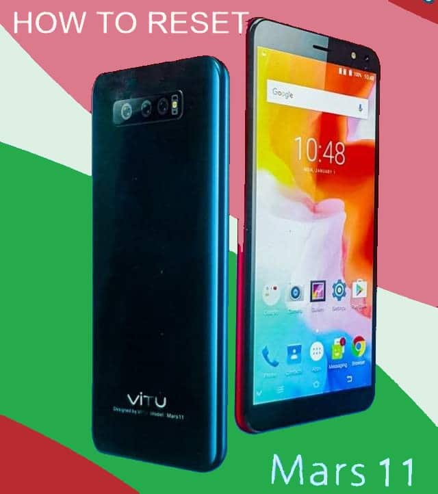 HOW TO RESET VITU Mars11 Smartphone