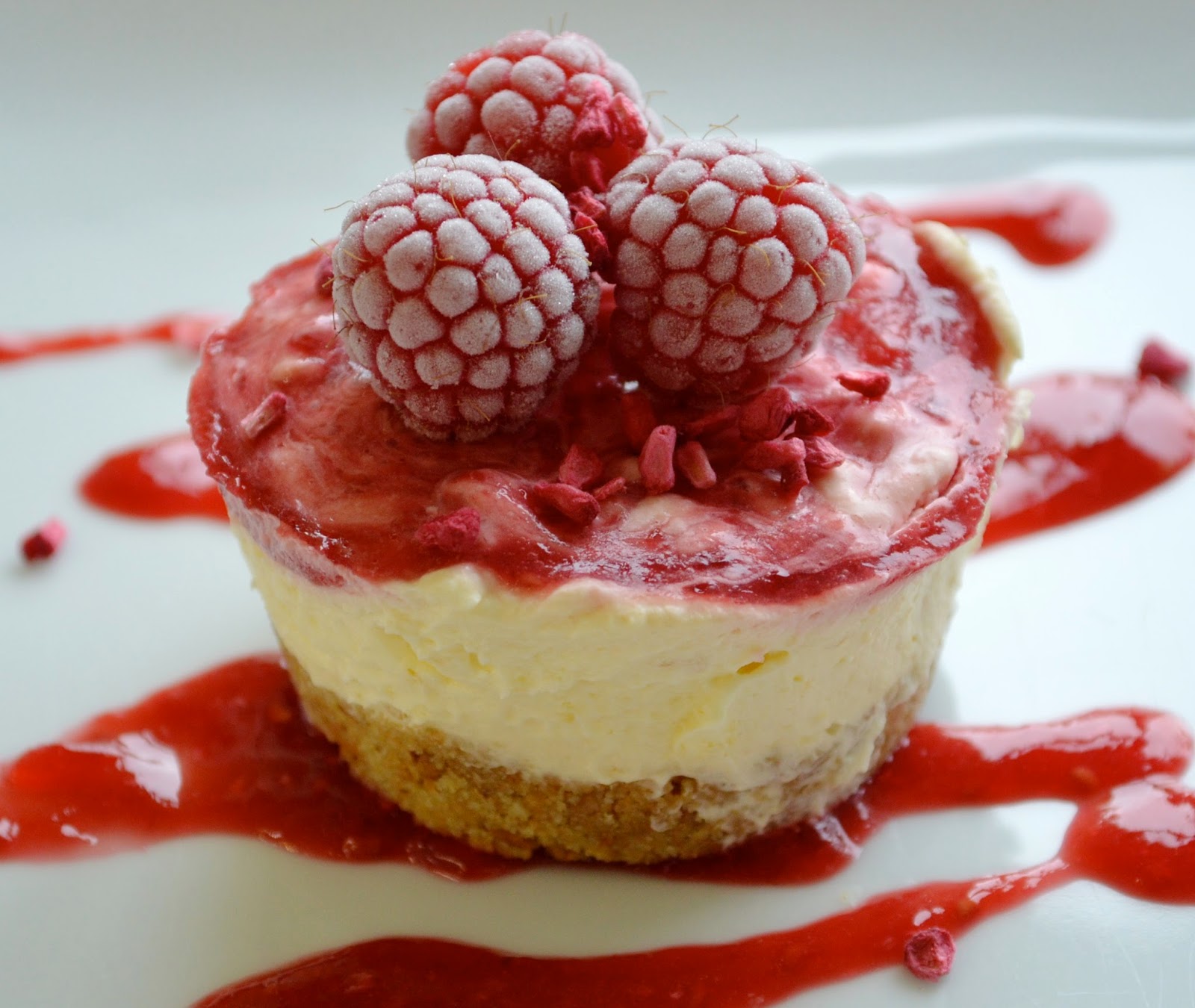 Kitchen Delights: Raspberry Cheesecake - Recipe
