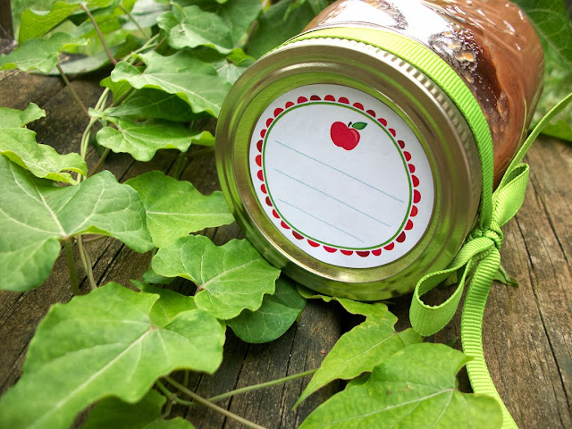 apple canning labels