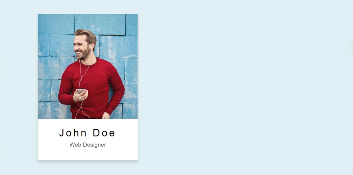 Add basic text to this team section