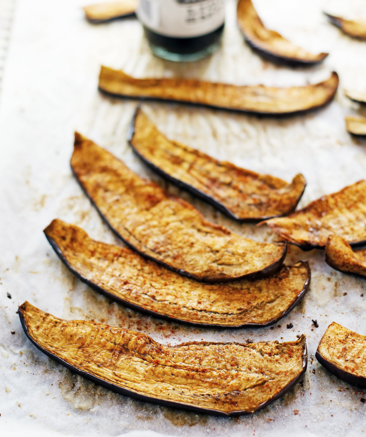 The Iron You Eggplant Bacon (aka Smoked Eggplant Slices)