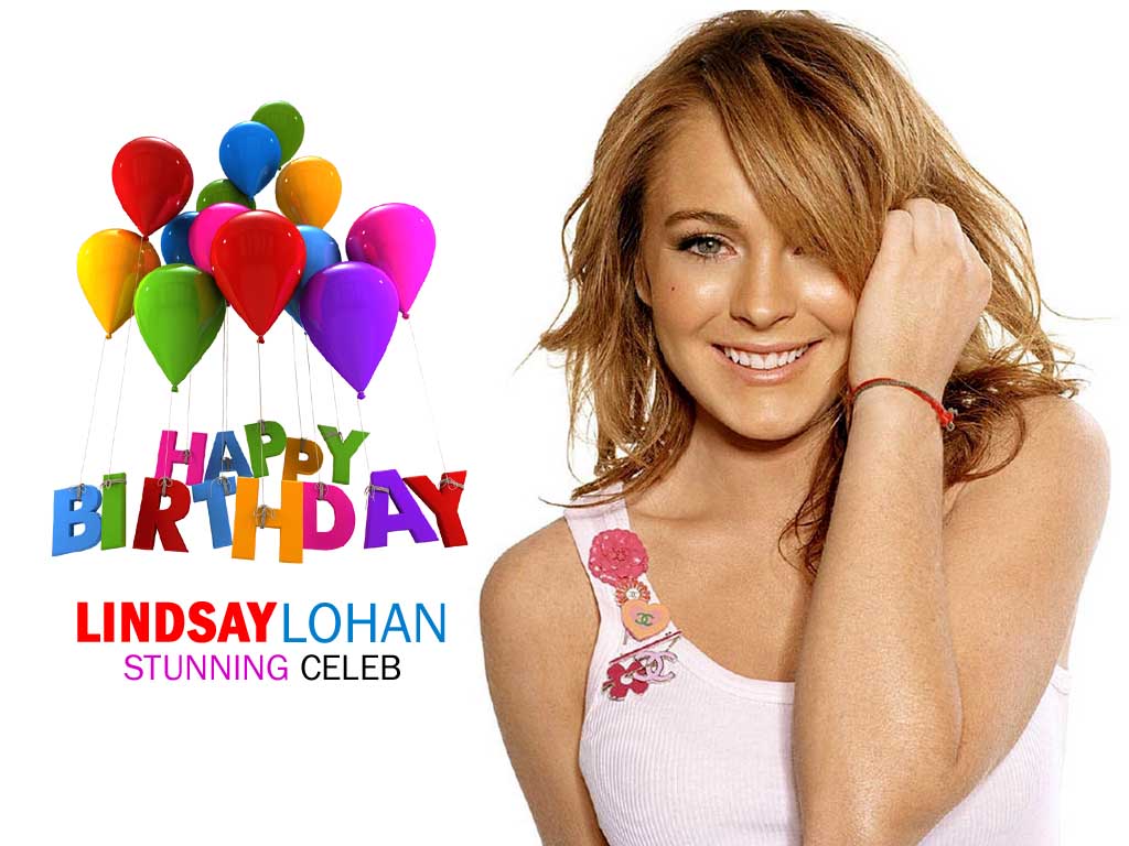 Happy Birthday Photo: Celebrate: Lindsay Lohan 35 Birthday Wishes