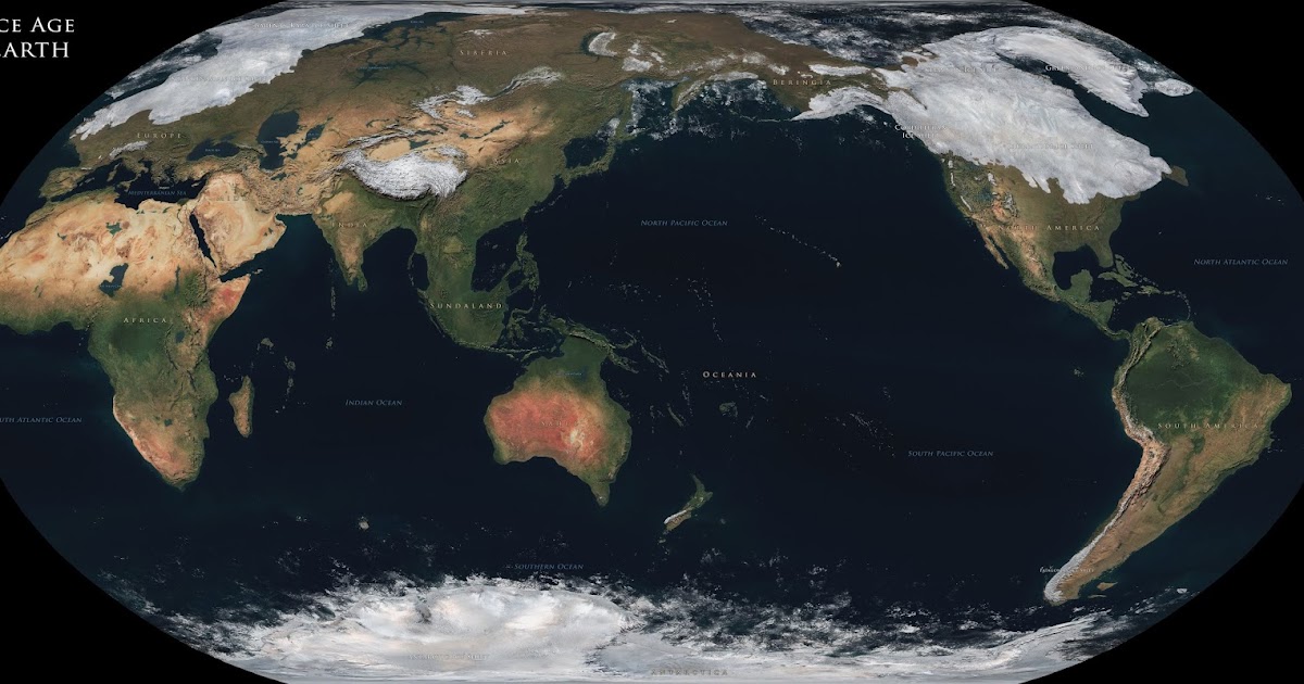 Coastlines of the Ice Age