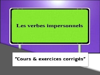 les verbes impersonnels exercices