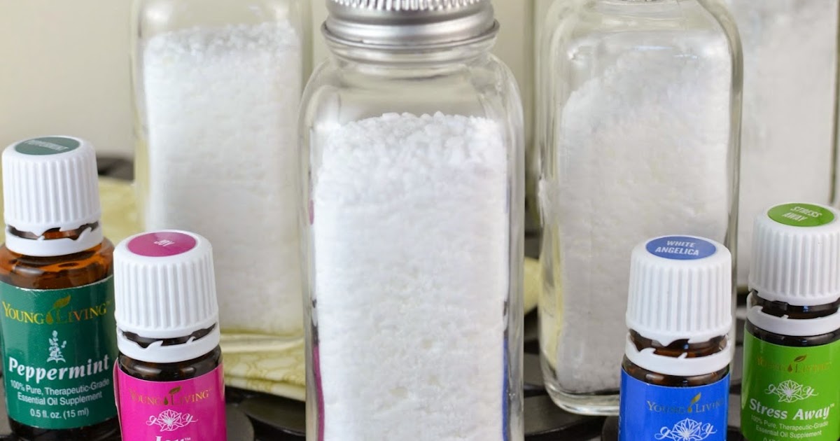 DIY Epsom Bath Salts Using Essential Oils