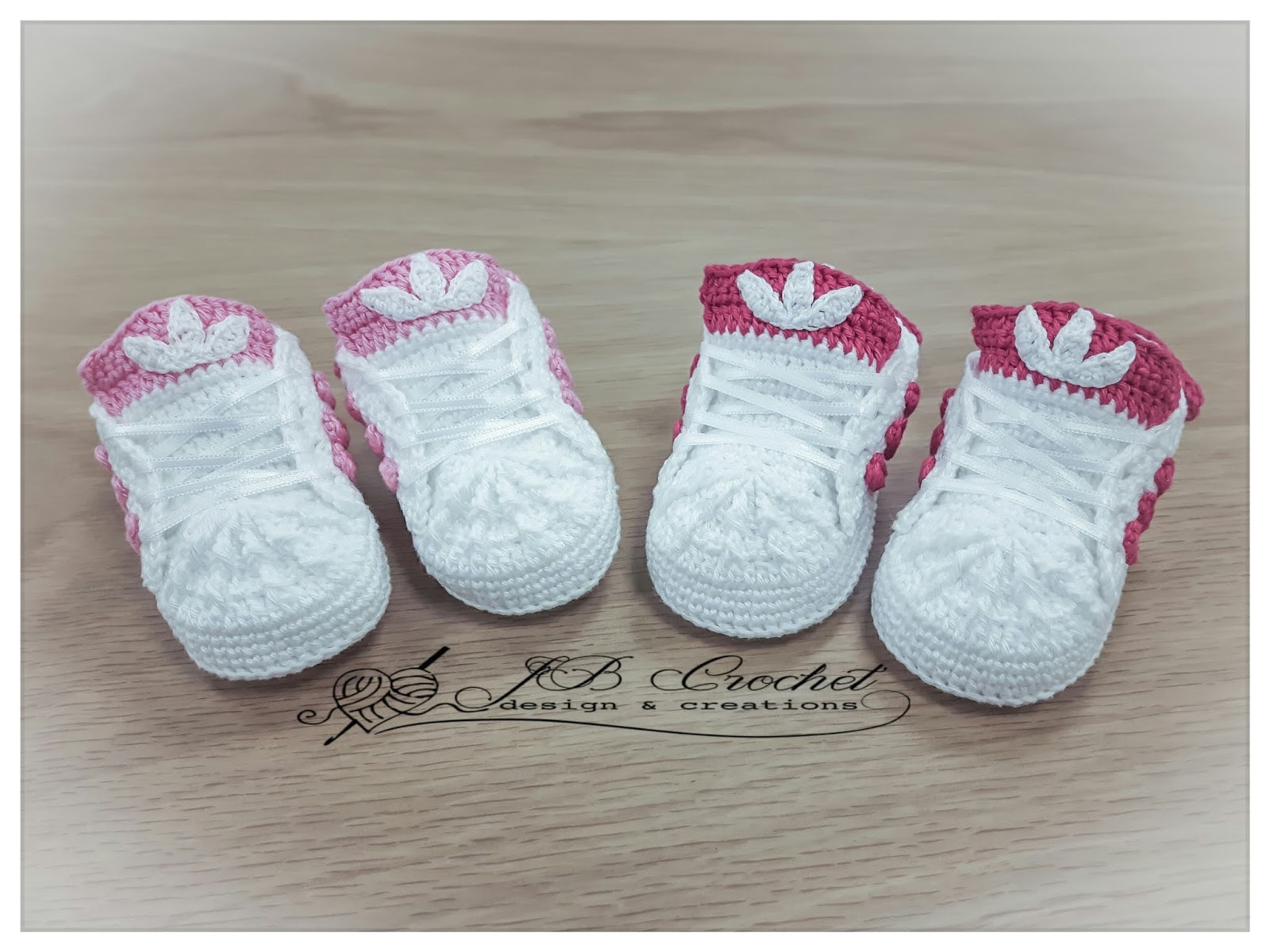 JB Crochet Design & Creations: Adidas babyschoentjes