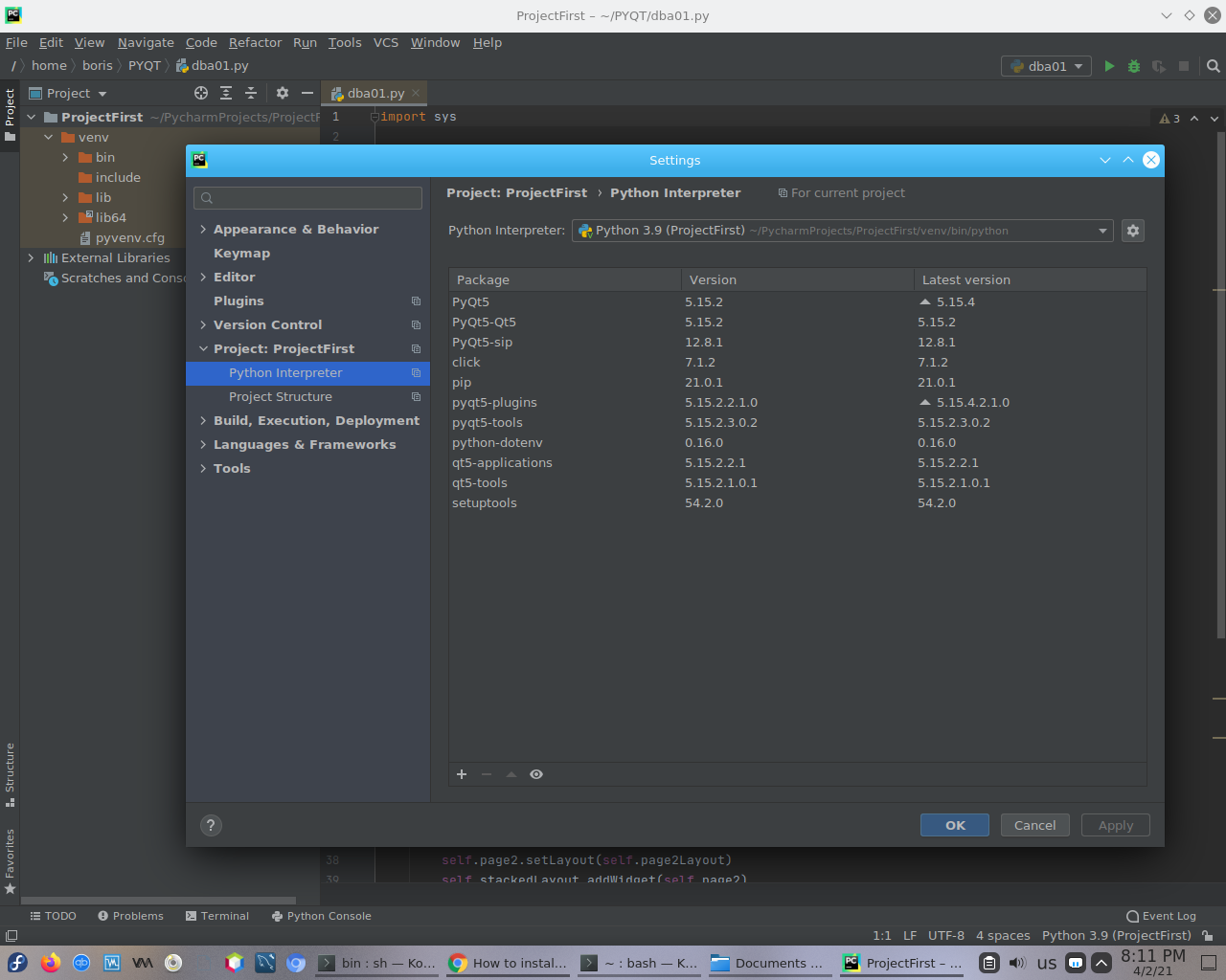 install pyqt5 install pyqt5