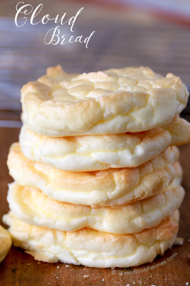 Fluffy Cloud Bread recipe