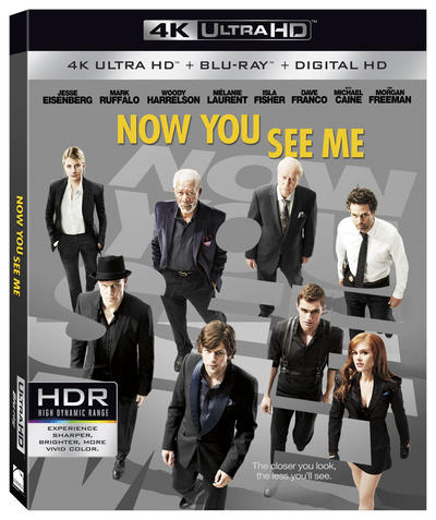 Now You See Me (2013) Theatrical 2160p HDR BDRip Dual Latino-Inglés [Subt. Esp] (Thriller. Robos)