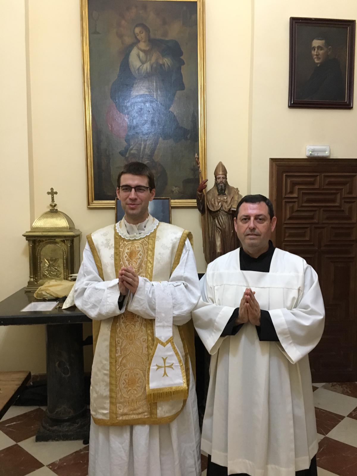 Una Voce Málaga Instituto del Buen Pastor en Málaga 1 de Junio