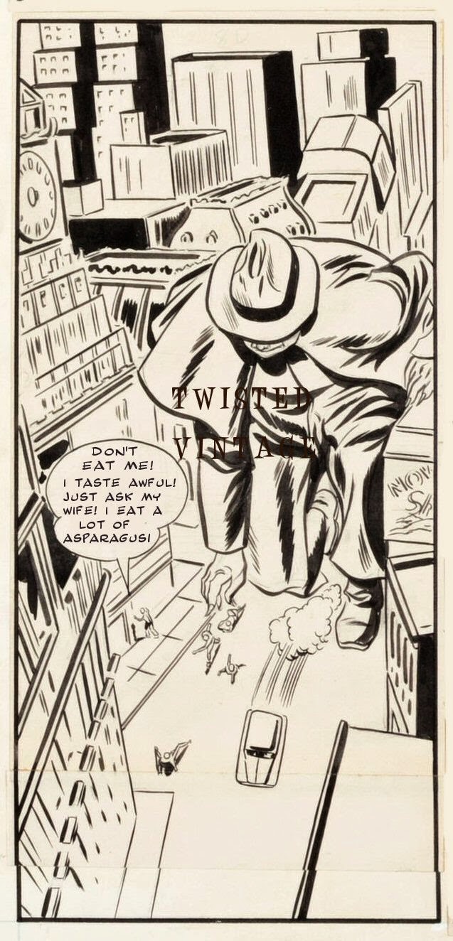 Twisted Vintage: Random Comic Book Panels