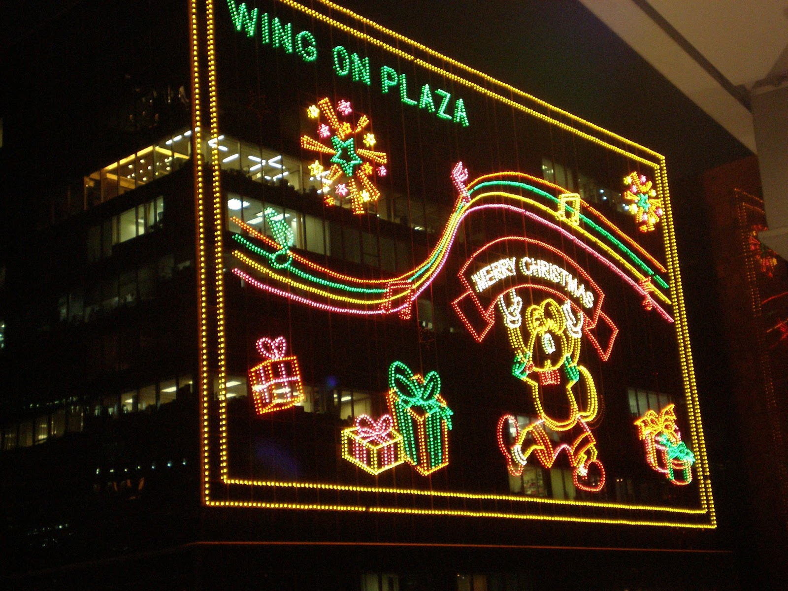 candidanimal: Christmas Lights in Hong Kong