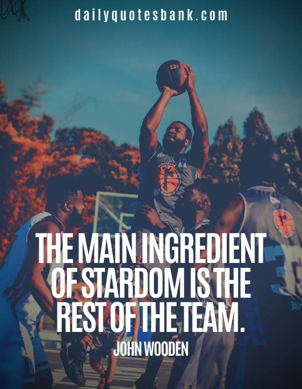 John Wooden Quotes On Teamwork