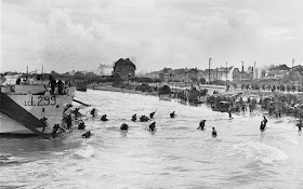 Landing Craft during the second wave of landings during D-Day during World War II worldwartwofilminspector.com