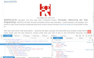 tag kondisional sudah berhasil ditambahkan