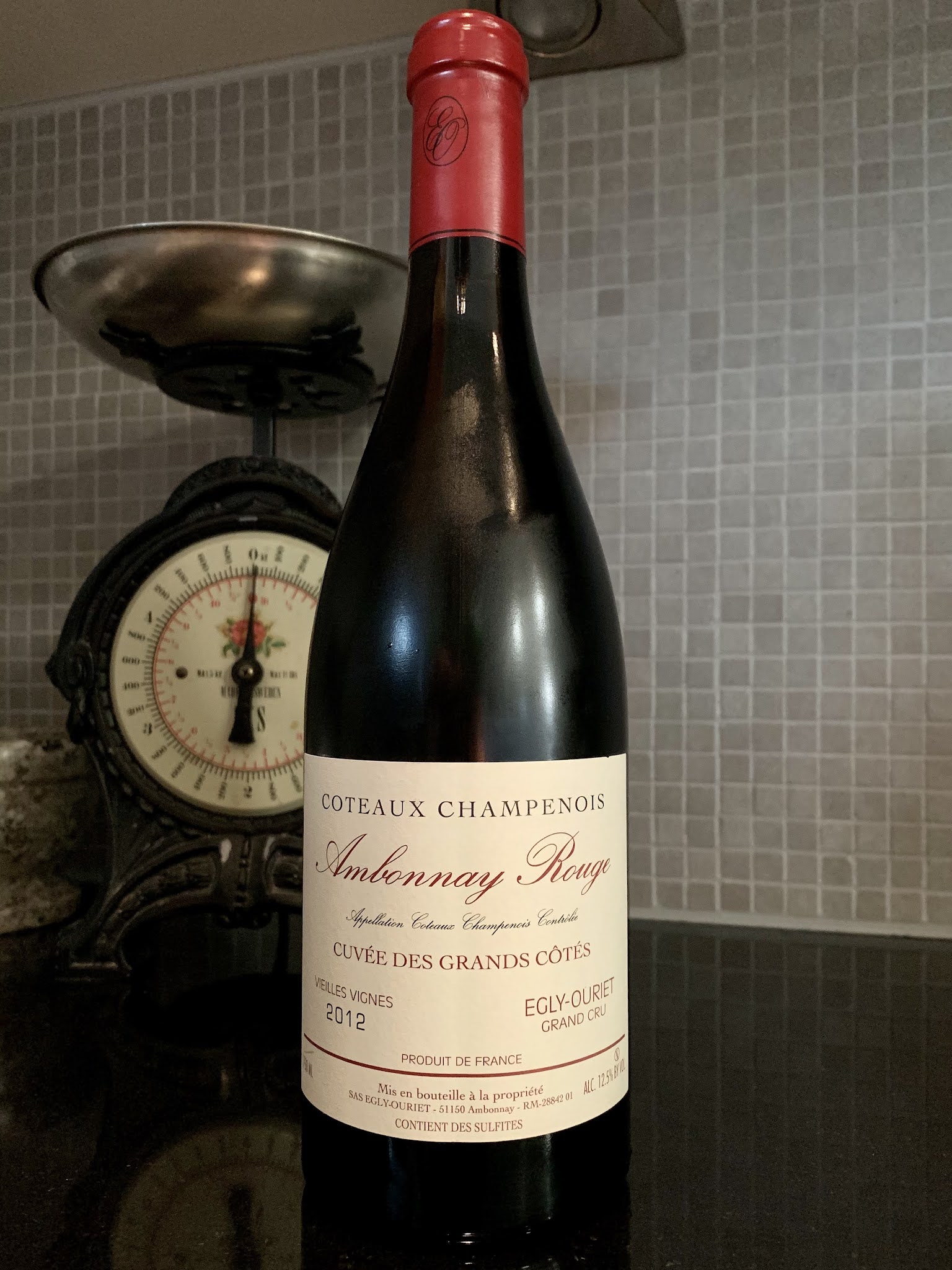 Champagnebloggen: 2012 Egly-Ouriet Coteaux Champenois Ambonnay Rouge Cuvée des Grands Côtés Champagnebloggen: 2012 Egly-Ouriet Coteaux Champenois Ambonnay Rouge Cuvée des Grands Côtés