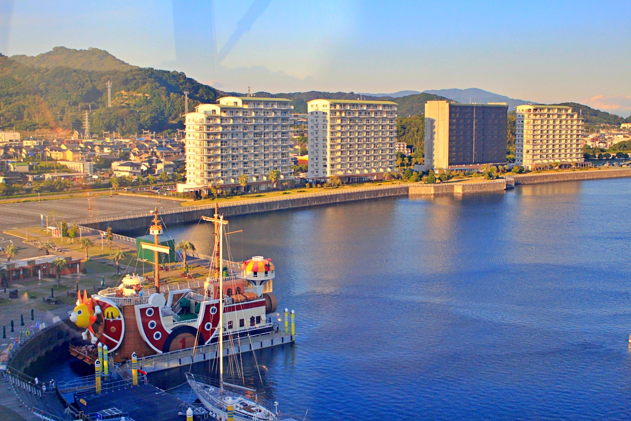 Boarding One Piece’s Thousand Sunny Pirate Ship in Gamagori Japan