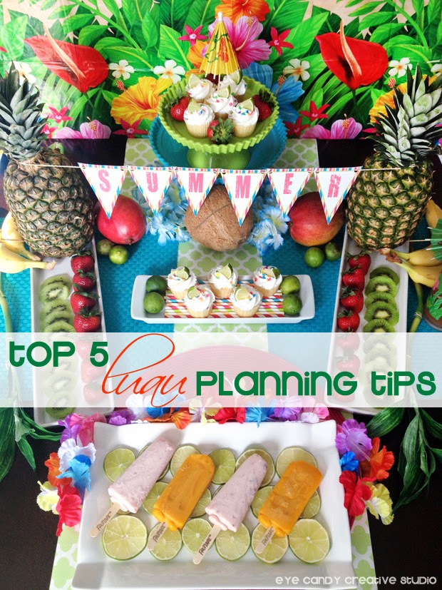 Eye Candy Creative Studio: FREE Summer Banner + TOP 5 Luau Planning Tips Eye Candy Creative Studio: Free Summer Banner + Top 5 Luau Planning Tips