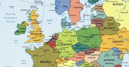 Los nombres oficiales de los países europeos | El blog de César MB