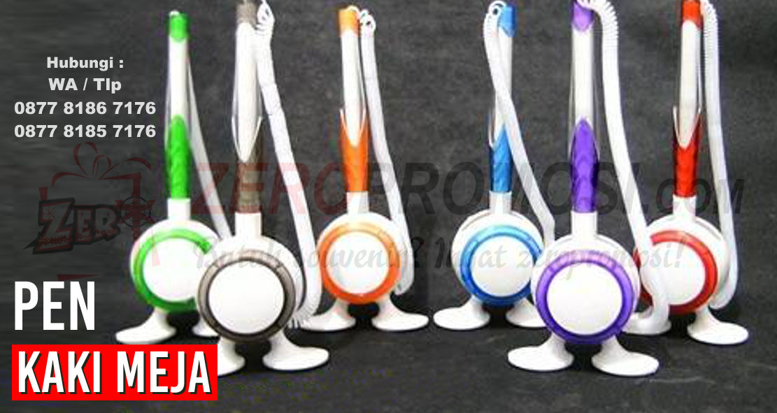 Souvenir Pulpen kaki meja, pen kaki meja, pen meja, pen bank, souvenir pen stand