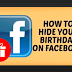 How Can I Hide My Date Of Birth On Facebook