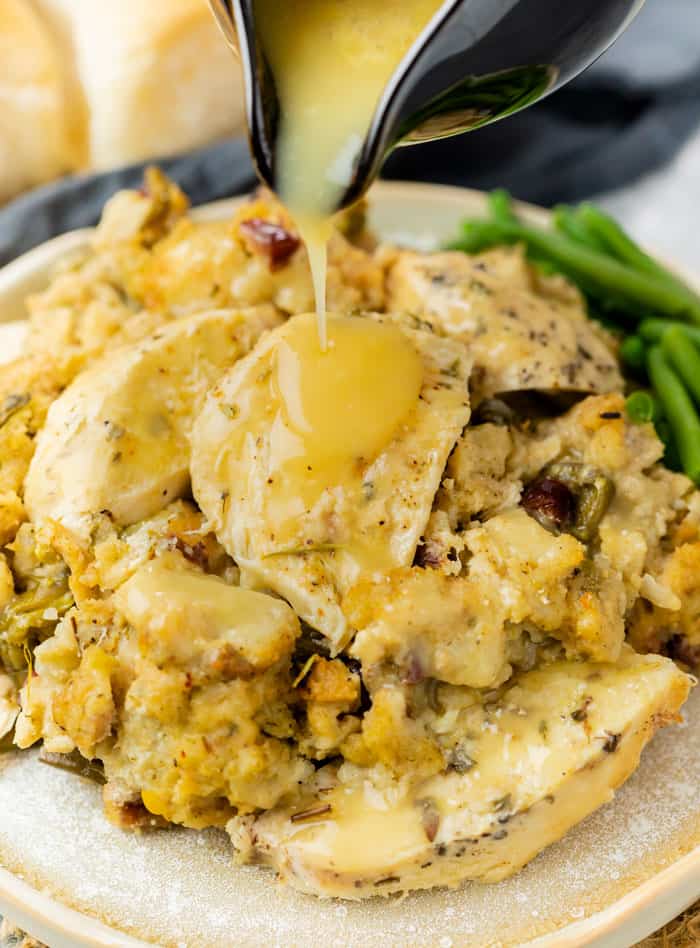Crock Pot Chicken and Stuffing (Also Instant Pot Friendly!) - THE ...