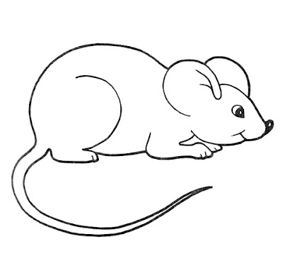 Desenhos de Ratos para colorir