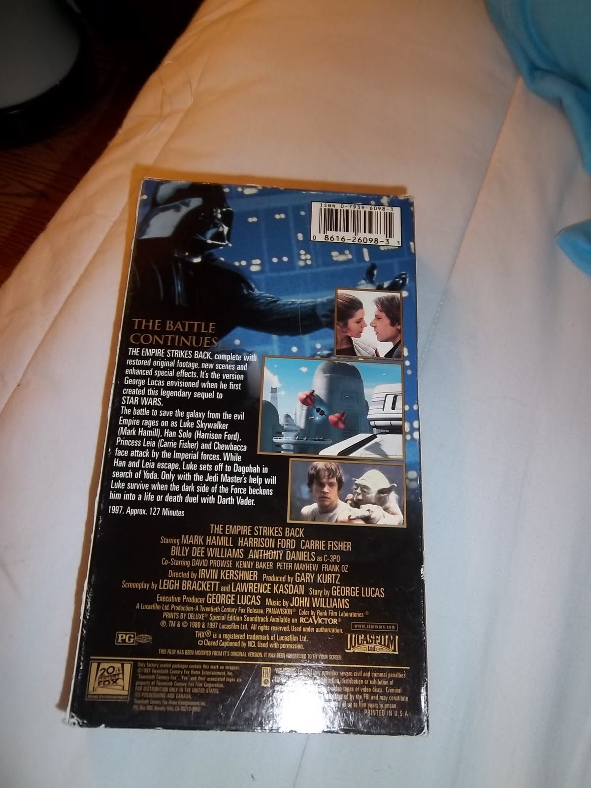 The MovingtoLA Fund "The Empire Strikes Back" Special Edition VHS