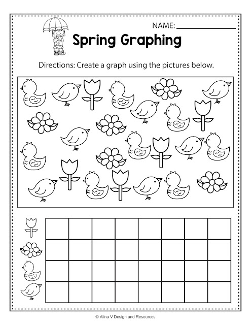 Spring Math Worksheets For 2nd Grade | rxuxa