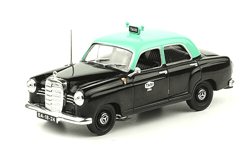 Mercedes 180D 1960 LISBOA 1:43 taxis del mundo