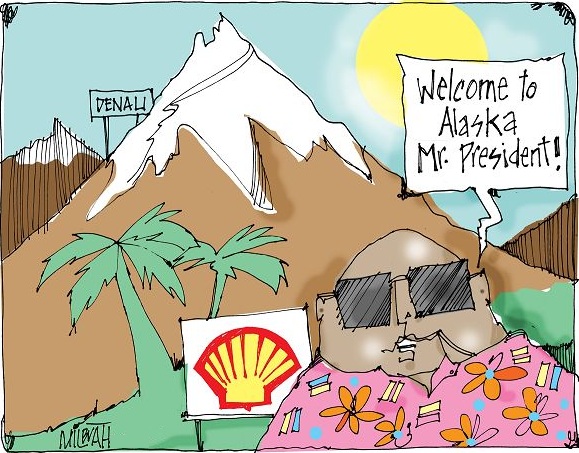 Milbrath: Welcome to Alaska Mister President.