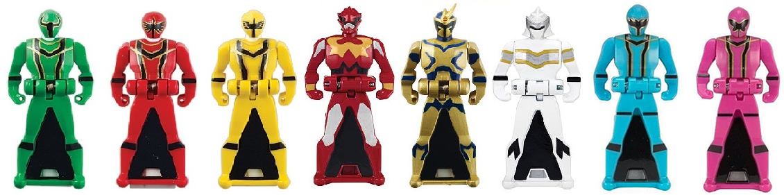 Henshin Grid: Now Complete (ish) Ranger Key Teams