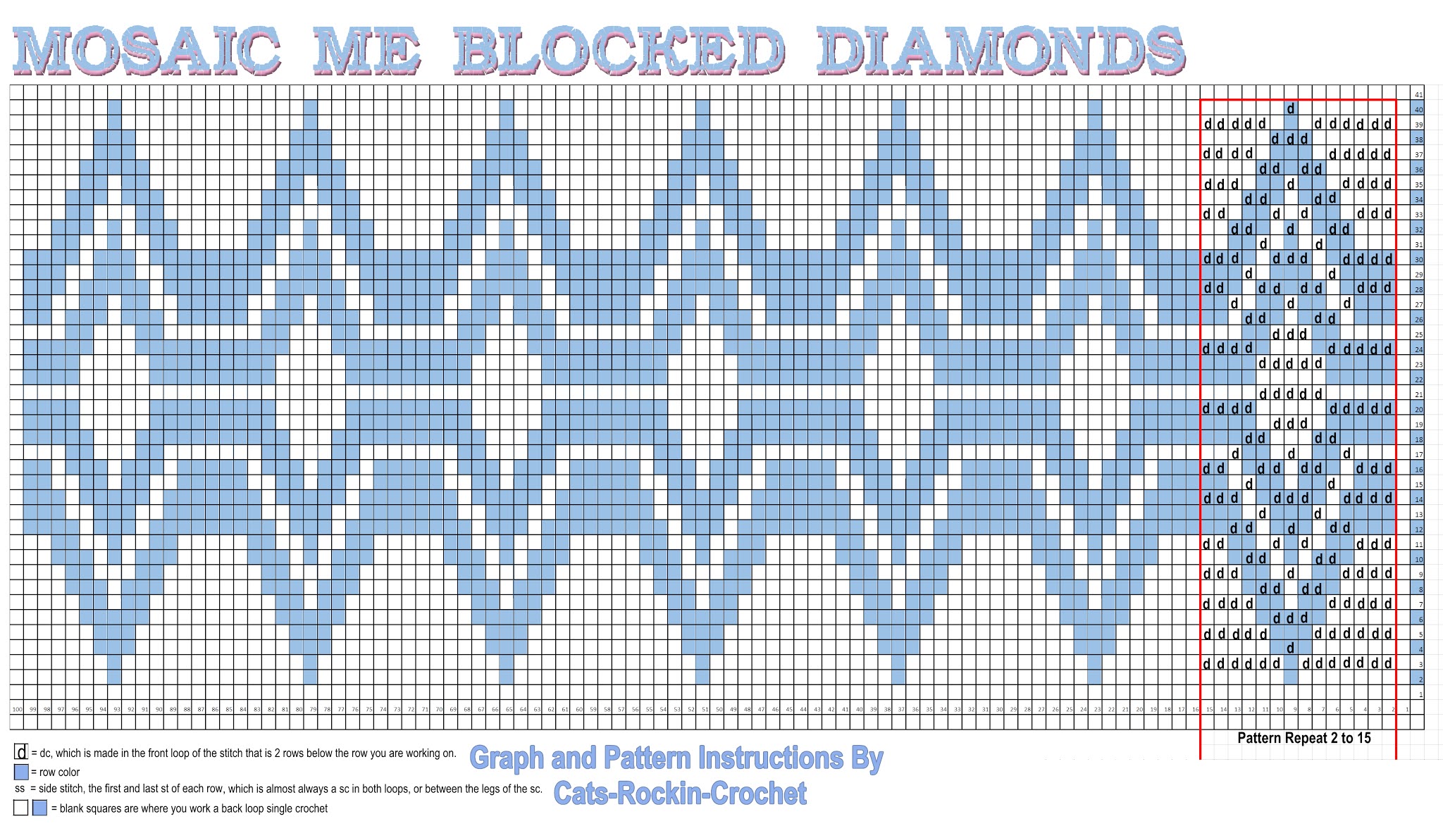 Free Printable Mosaic Crochet Patterns Printable Blank World Free Printable Mosaic Crochet Patterns Printable Blank World
