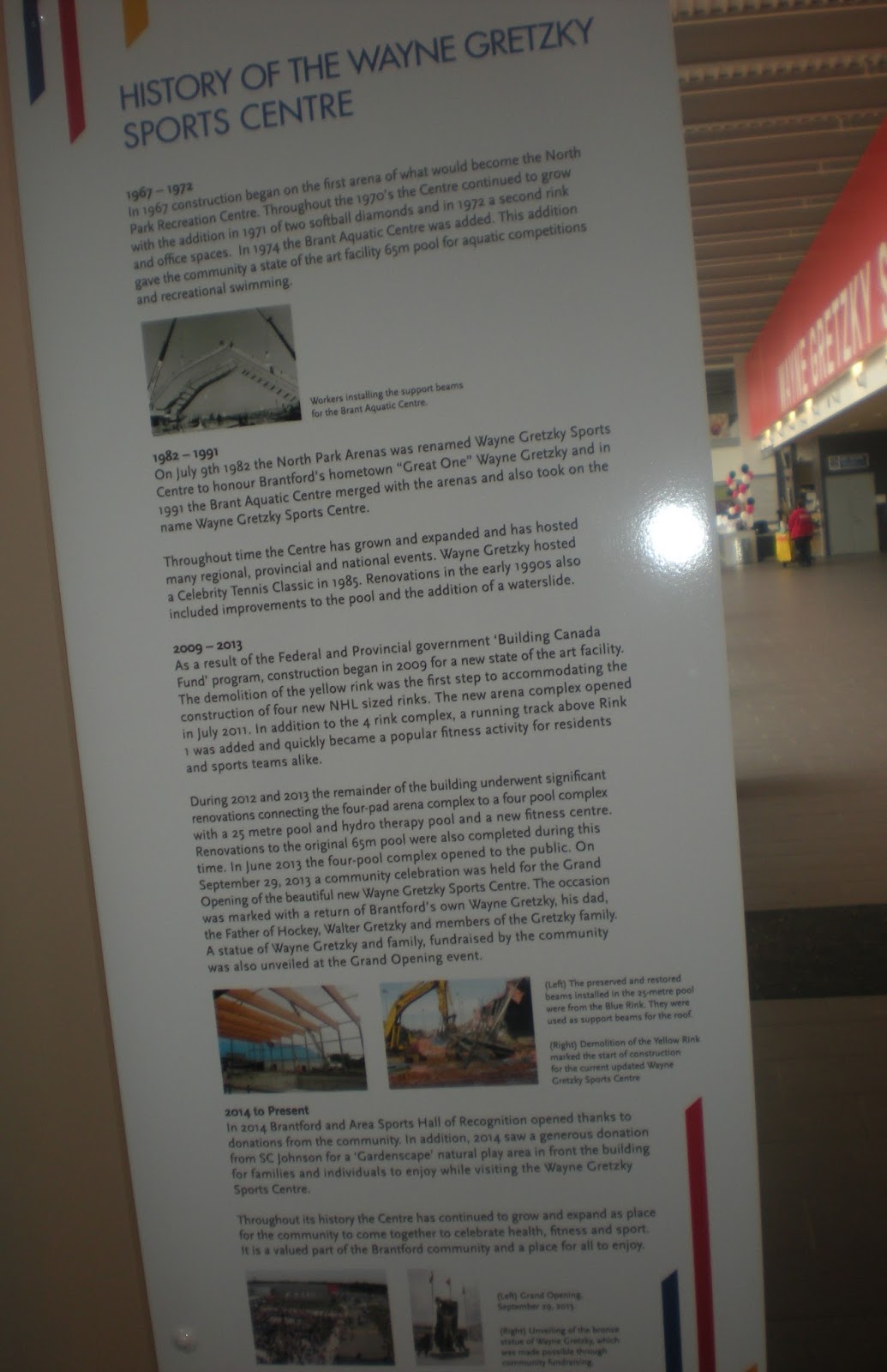 Mark Schadenberg Brantford Sports Hall of Recognition is an impressive