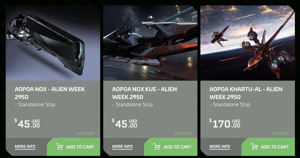 Star Citizen Alien Week 2950 Sale! - Average Casual Gamer