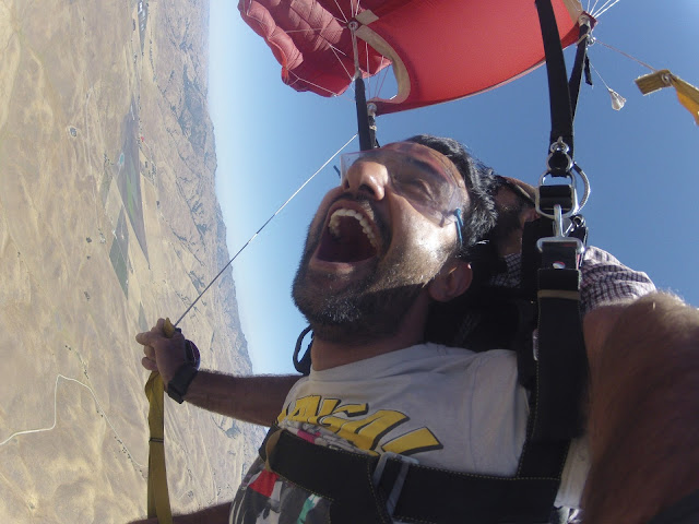 Skydiving hollister california 18000 jumping