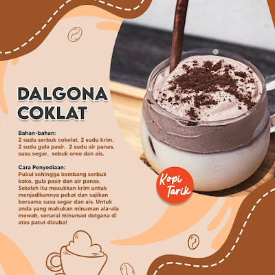 Dalgona Coklat