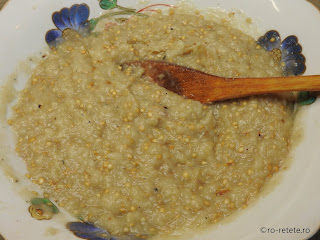 Salata de vinete cu usturoi reteta de casa taraneasca retete mancare salate de post legume vegan aperitiv gustare,