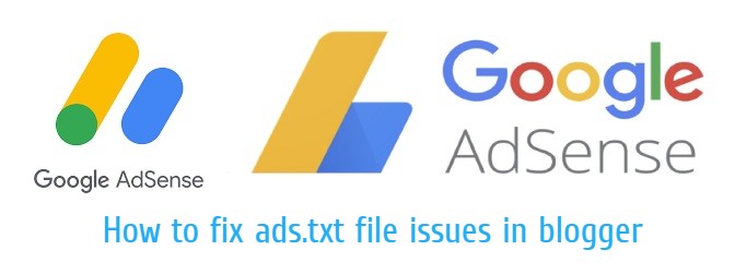 How to fix ads.txt file issues in blogger.